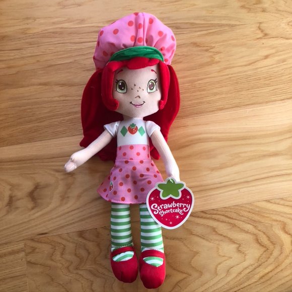 Kellytoy Other - STRAWBERRY SHORTCAKE PLUSH 14” STUFFED ANIMAL KELLYTOY  NWT